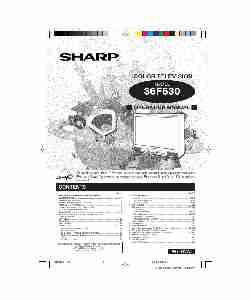 Sharp CRT Television 36F630-page_pdf
